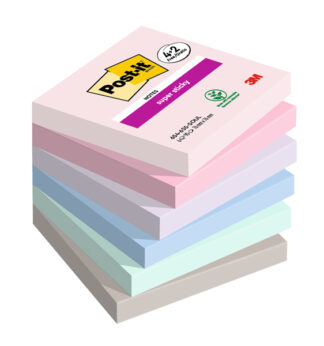 Valuepack 4+2 Post-it® Super Sticky Soulful, 76x76 mm, 90 foglietti/blocchetto
