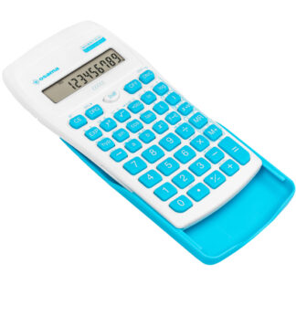 Calcolatrice scientifica OS 134/10 BeColor bianco con tasti azzurro Osama
