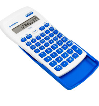 Calcolatrice scientifica OS 134/10 BeColor bianco con tasti blu Osama