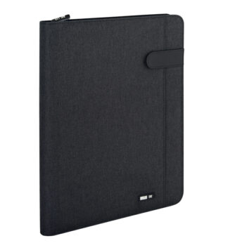 Portablocco Flap tessuto tecnico f.to A4 nero City Time
