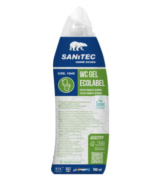 Detergente disincrostante WC Gel Greenpower 700ml Sanitec