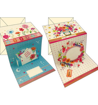 Biglietto Buon Compleanno 2 soggetti assortiti Kartos