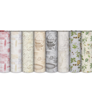 Rotolo Ecocarta regalo Retro' 70x200cm Rex Sadoch