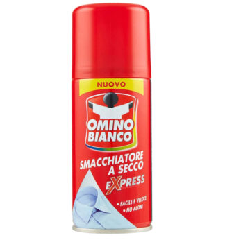 Smacchiatore spray a secco 125ml Omino Bianco