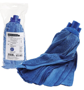 Mop in microfibra Falcon 200gr blu Perfetto