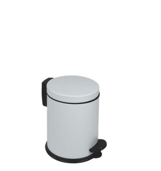 Pattumiera a pedale New Bin Basic 3L bianco