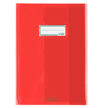 Coprimaxi eco-polietilene trasparente 180my f.to A4 rosso Colibri' by Favorit