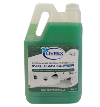 Detergente sgrassatore Inklean Super menta tanica 5kg Livrex