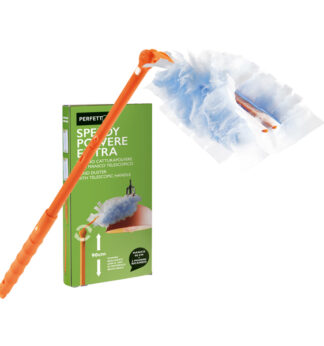 Piumino speedy polvere manico allung.+ 2 ricambi Perfetto