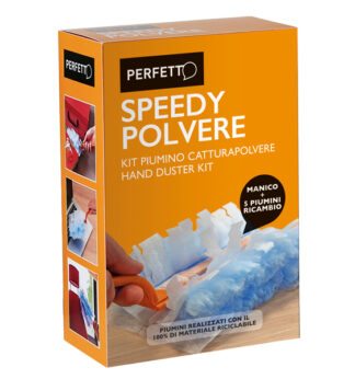 Piumino speedy polvere manico allung.+ 5 ricambi Perfetto