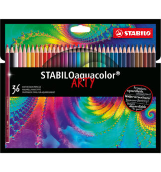 Astuccio 36 pastelli Arty aquacolor Stabilo