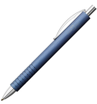 Penna sfera Essentio punta B fusto blu Faber-Castell