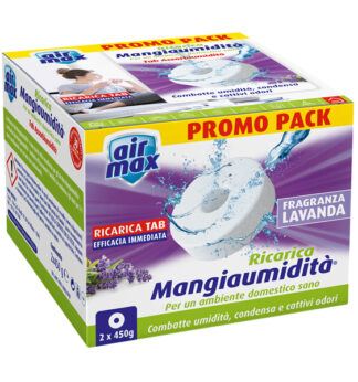 Ricarica Tab MANGIAUMIDITA' Lavanda 2x450gr