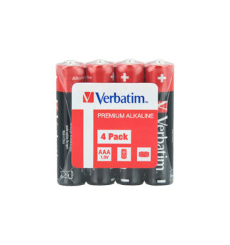 Verbatim 4 PILE AA A ALKALINE