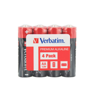 Verbatim 4 PILE AA ALKALINE STILO
