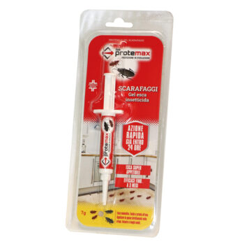 Blister 1 esca gel siringa 7gr per scarafaggi Protemax