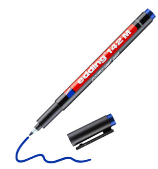 Marcatore permanente Edding 142 M blu