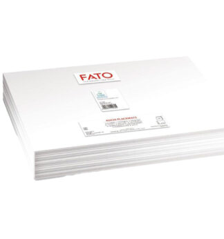 480 Tovagliette Easy Ecolabel in fibra riciclata 40x30cm bianco Fato
