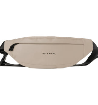 Marsupio Drop gomma antipioggia dim. 37x14x5cm crema InTempo