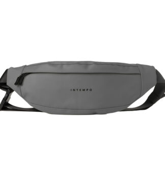 Marsupio Drop gomma antipioggia dim. 37x14x5cm grigio InTempo