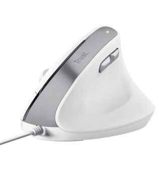 Mouse ergonomico Bayo II con filo Bianco_trust