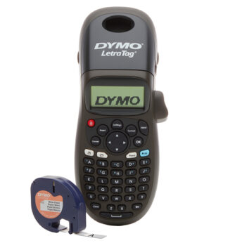 Etichettatrice elettronica LETRATAG LT-100H BLACK + nastro carta LT Dymo
