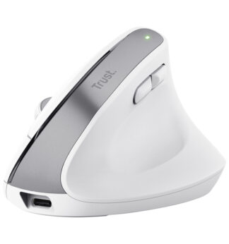 Mouse Ergonomico Bayo+ wireless Bianco -Trust