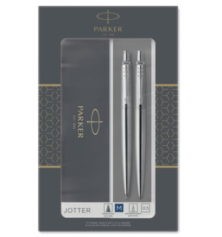 Gift Set portamine 0,5mm + sfera M Jotter stainless steel CT Parker