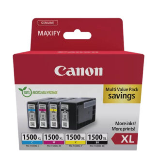 Canon Cartuccia PGI-1500XL BK/C/M/Y
