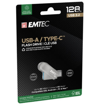 Emtec Memoria Dual USB3.2 to Type-C D280 128GB