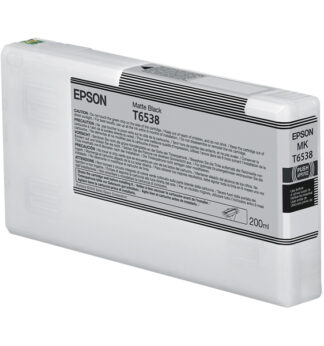 TANICA INCHIOSTRO A PIGMENTI NERO-MATTE EPSON ULTRACHROME HDR (200 ML)