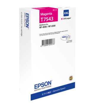 CARTUCCIA INCHIOSTRO MAGENTA XXL T7543 DURABRITE PRO