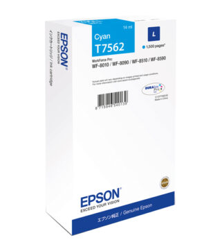 TANICA INCHIOSTRO A PIGMENTI CIANO EPSON DURABRITE ULTRA, L WF-8xxx Series