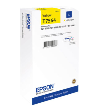 TANICA INCHIOSTRO A PIGMENTI GIALLO EPSON DURABRITE ULTRA, L WF-8xxx Series