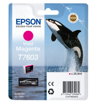 CARTUCCIA INCHIOSTRO A PIGM.MAGENTA T7603