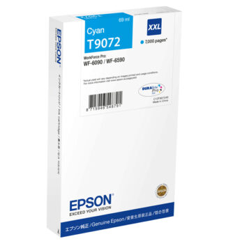 TANICA INCHIOSTRO A PIGMENTI CIANO EPSON DURABRITE ULTRA XXL